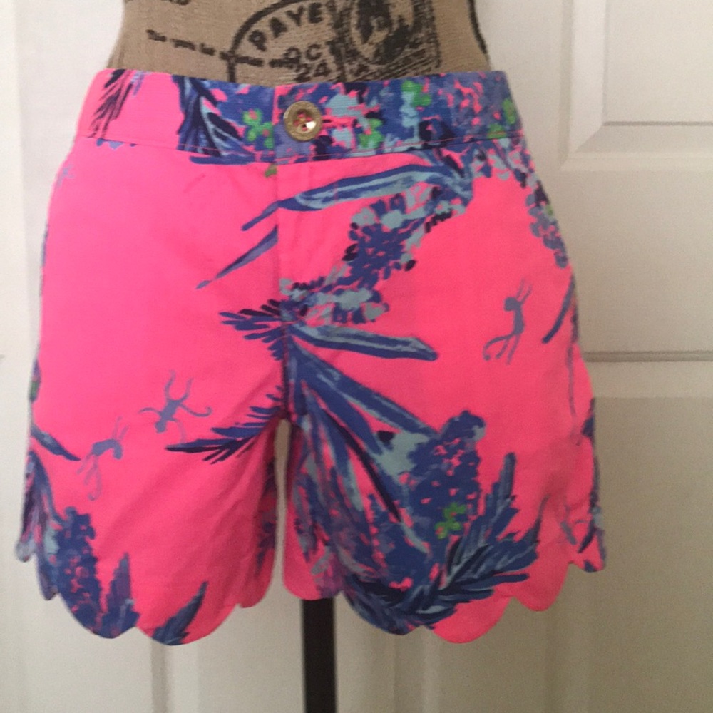 Lilly Pulitzer printed buttercup shorts